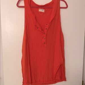 Free People We The Free Love Language Solid Tank